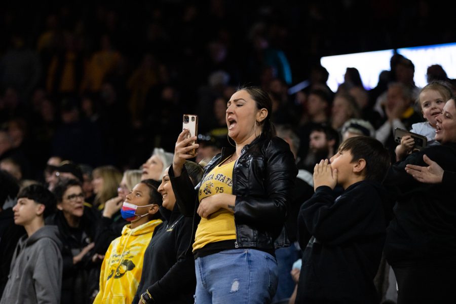 On Jan. 12, Shocker fans cheer and boo in confusion after Ricky Council IV scores the game-winning shot, before Tulane takes a charge and secures their own victory, 68-67.