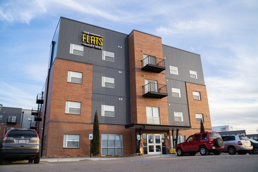 The Flats is a private apartment complex located on Innovation Campus. 
