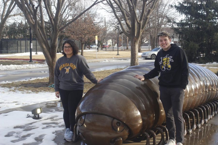 Student Body President Olivia Gallegos (left) and Vice President Mitchell Adamson (right).