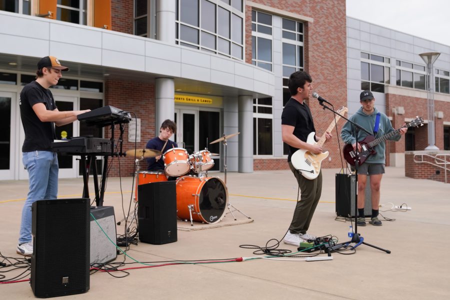 Live Music by The Messy Frets at WuStock Earthfest hosted by Wichta State University Green Group on April 22nd at RSC - East Lawn