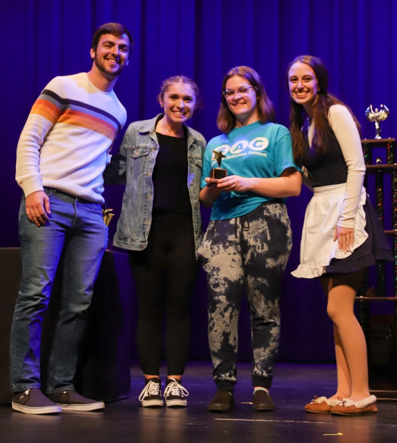 All of the groups who particapated won an award or across the board during the Hippodrome set up by Student Activities Council on April 8.