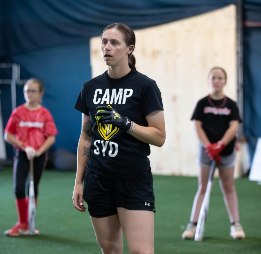 Sydney McKinney hosts her first softball camp on June 9. 