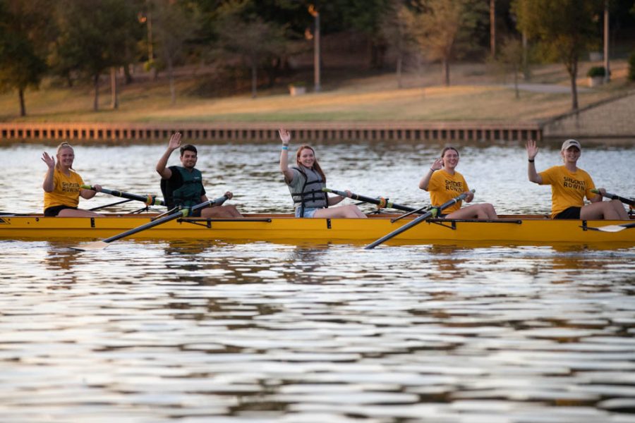 The event offered students an opportunity to explore the rowing facilities downtown.