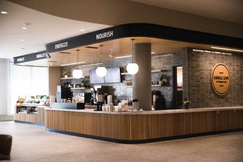 Cargill Cafe is Wichita States newest on-campus coffee shop located inside Woolsey Hall. Cargill Cafe officially opened on Sep. 26.