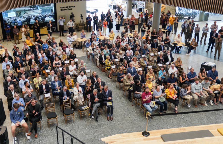 Wayne and Kay Woolsey Hall grand opening celebrations at Wichita State University on Sept. 30.