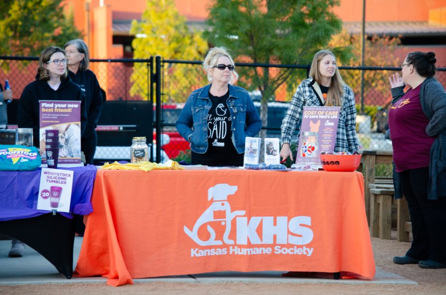 The Kansas Humane Society came out for their Wag & Woof Event. On Oct 19, the Kansas Humane Society partnered with Chicken N Pickle to host the Howl-O-Ween Costume Contest and raise funds for the humane society.