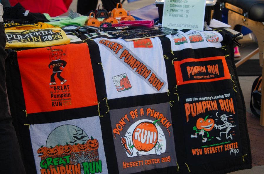 Wichita State’s Campus Activities and Recreation hosted its annual Pumpkin Run event. Contestants could participate in a 5k and 1k race, as well as pumpkin painting, massages, and a spooky-themed photo booth.