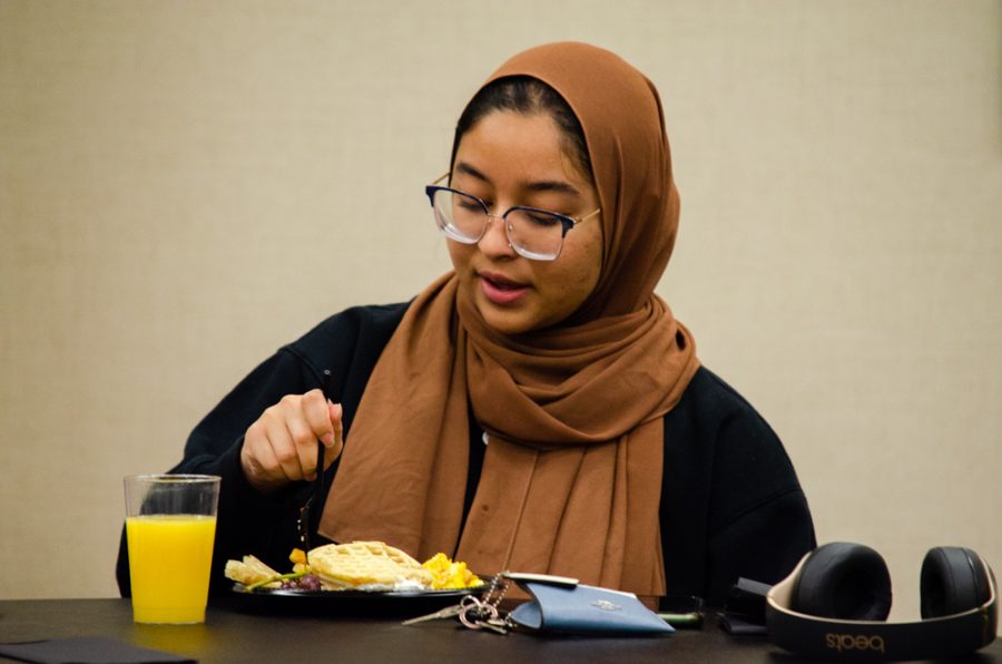 "We all have such different backgrounds, and like, very diverse backgrounds, so being all together, you get to recognize everyone else culture and connect with them in that sense," Aklima Ahsan, a first-generation student, said.