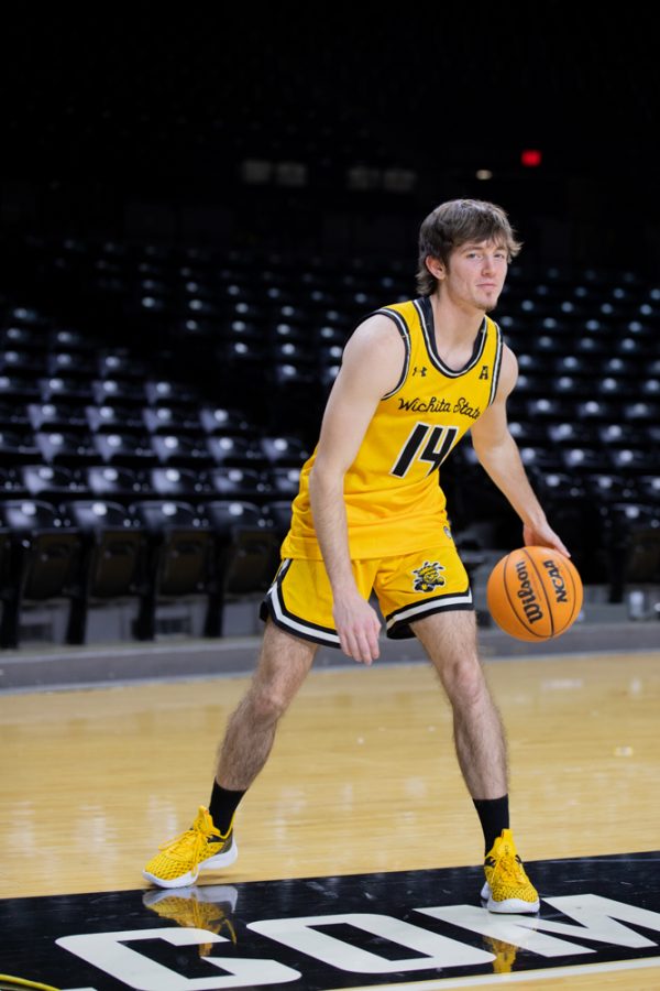 Freshman Trevor McBride is one of three walk-ons on the Shockers roster this season. McBride is a from Basehor, Kansas. 