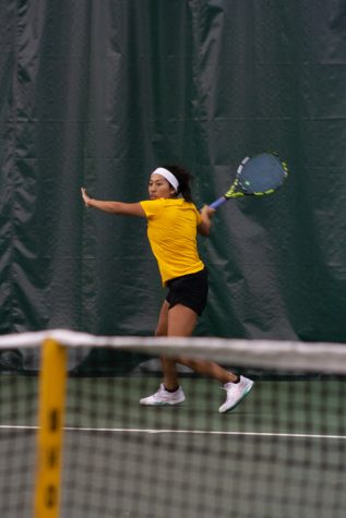 Jessica Anzo continues her winning streak in her singles match