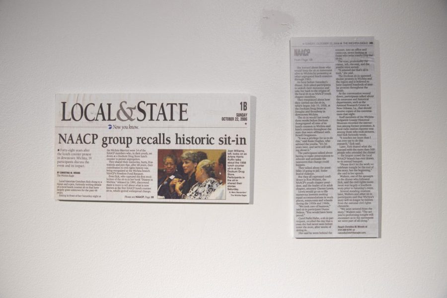 A news article of the NAACP in the Local & State from Oct. 22, 2006. The NAACP is America’s first successful student-led lunch counter sit-in.