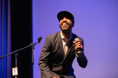 On Feb. 24, SAC hosted a Shocker Night Life event starring hyptnotist Chris Jones. Jones kept the audience laughing all night at the family friendly show.