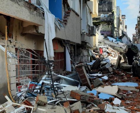 On the ground photo of Antakya, Turkey, after Feb. 6 earthquake.