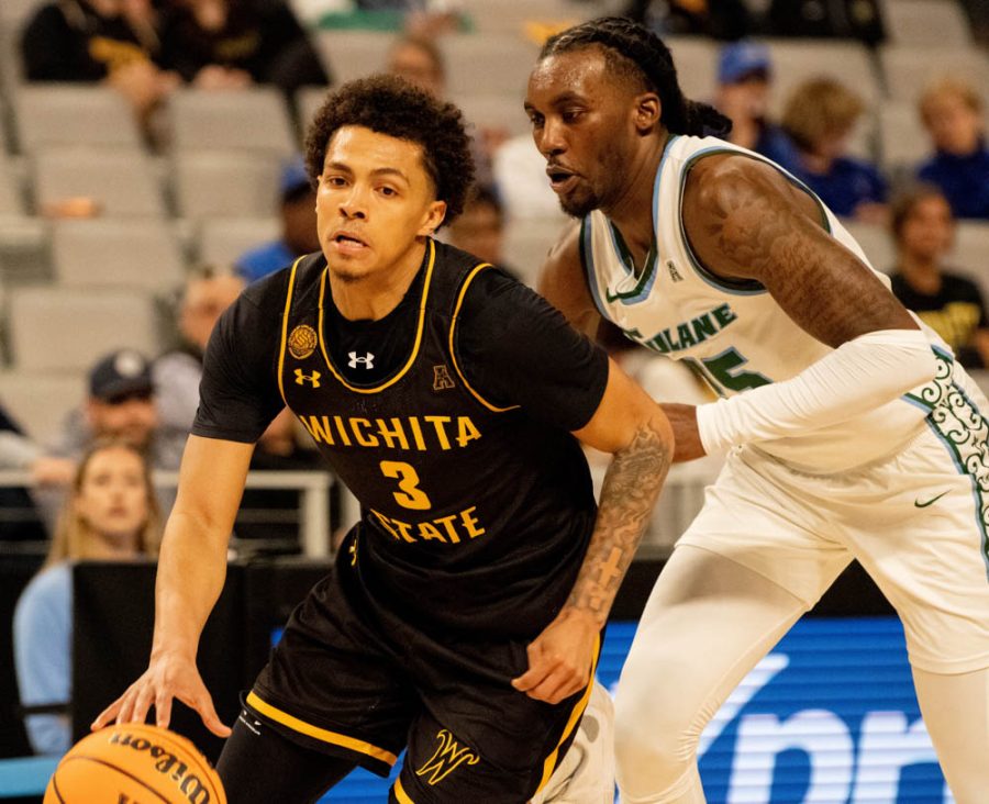 Senior Craig Porter Jr. dribbles the ball while they play against Tulane in the Quarterfinals of the ACC tournament at Dickies Arena in Fort Worth. Porter Jr. made a grand total of 22 points during the game against Tulane.