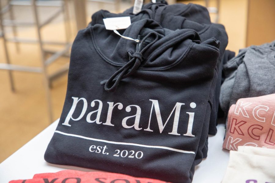 A sweatshirt from the store paraMi, a brand from Kansas City. Owners Silvia Marin and Veronica Alvidrez goal is to bring more representation to Latinas in the Midwest. 