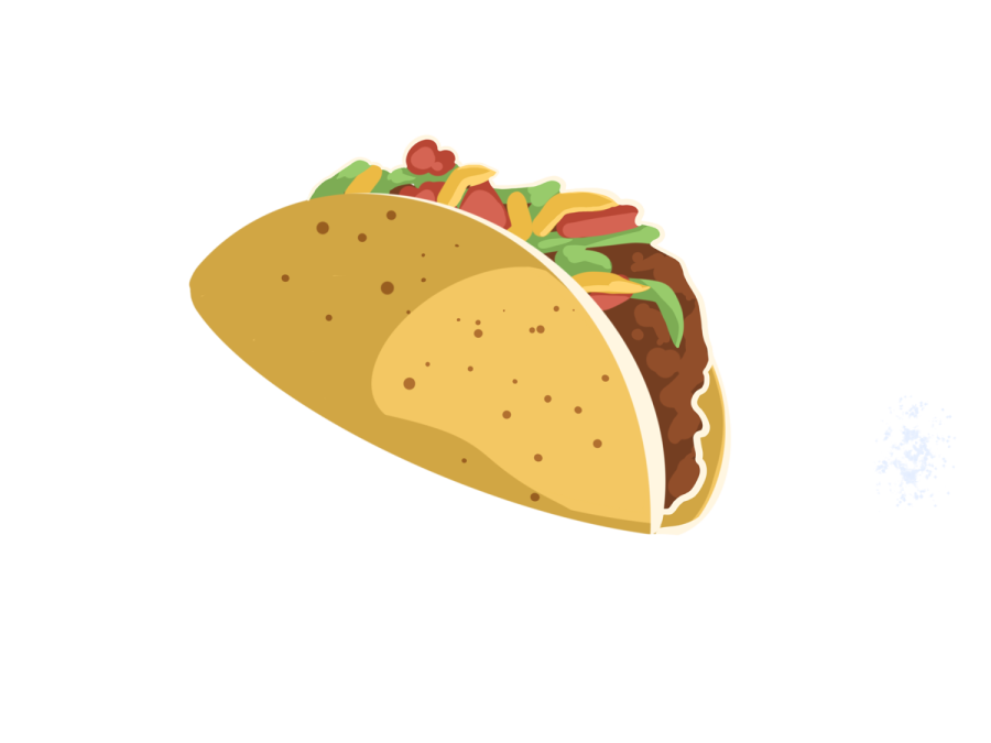 Illustration of a taco.