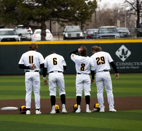 The Shocker baseball team played UMass on March 26 at Eck Stadium and won with a score of 14 to 2 in the last game of the series with UMass on May 31.
