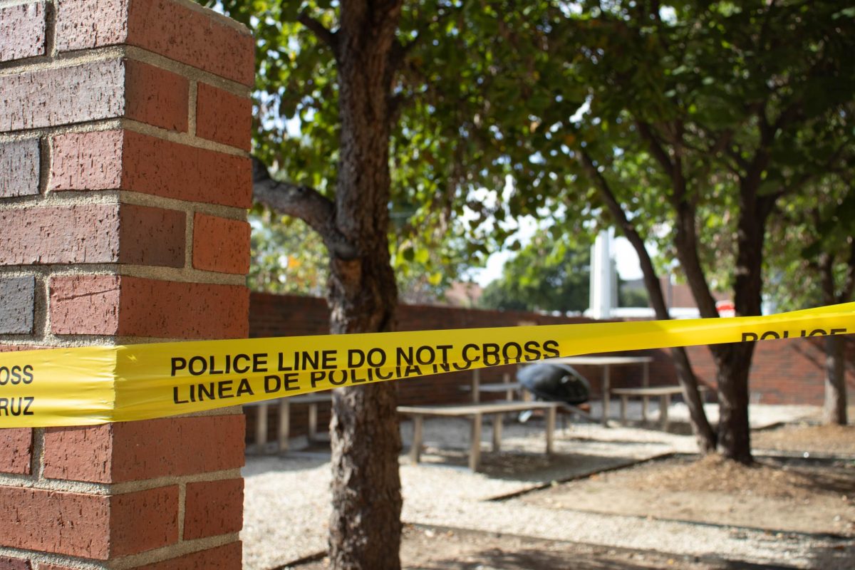 Wichita police officers sectioned off the area  at the 3900 East 17th Street N apartment complex. Officers interviewed each tennant at the complex where the victim resided on the first floor.