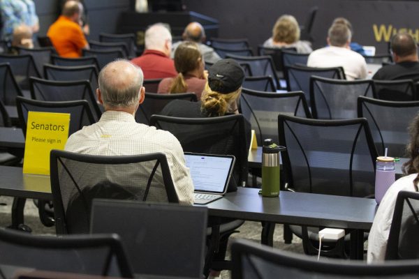 Faculty Senate on Aug. 28.
