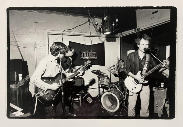 The Embarassment, Wichita band, experienced the height of their popularity in the 1980s after meeting as students at Wichita State University. Photo courtesy of Bill Goffrier. 