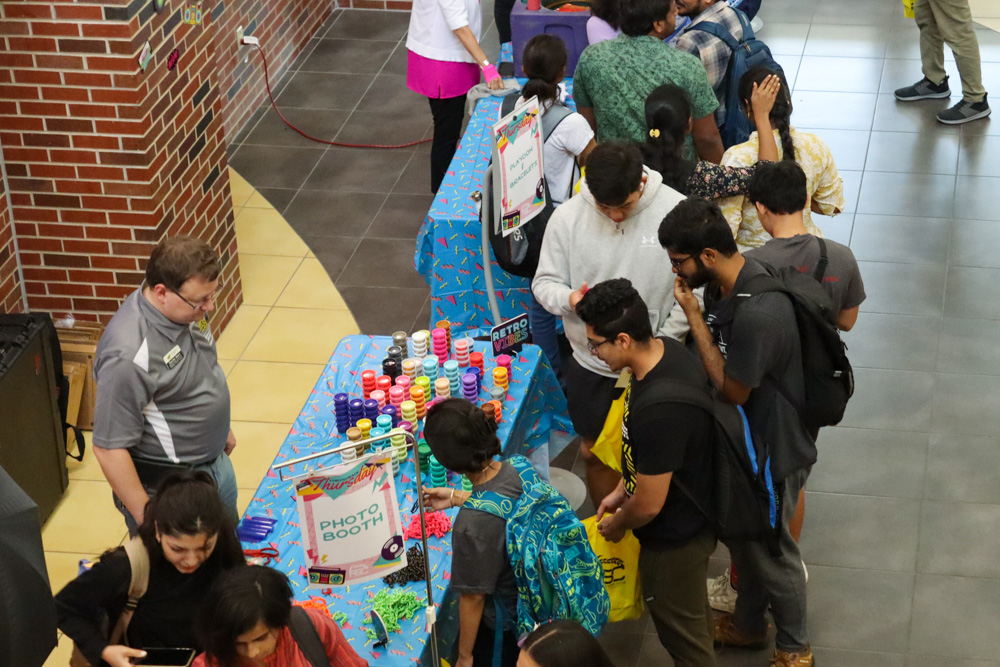 The Throwback Thursday event featured various childrens toys, like Care Bears.
