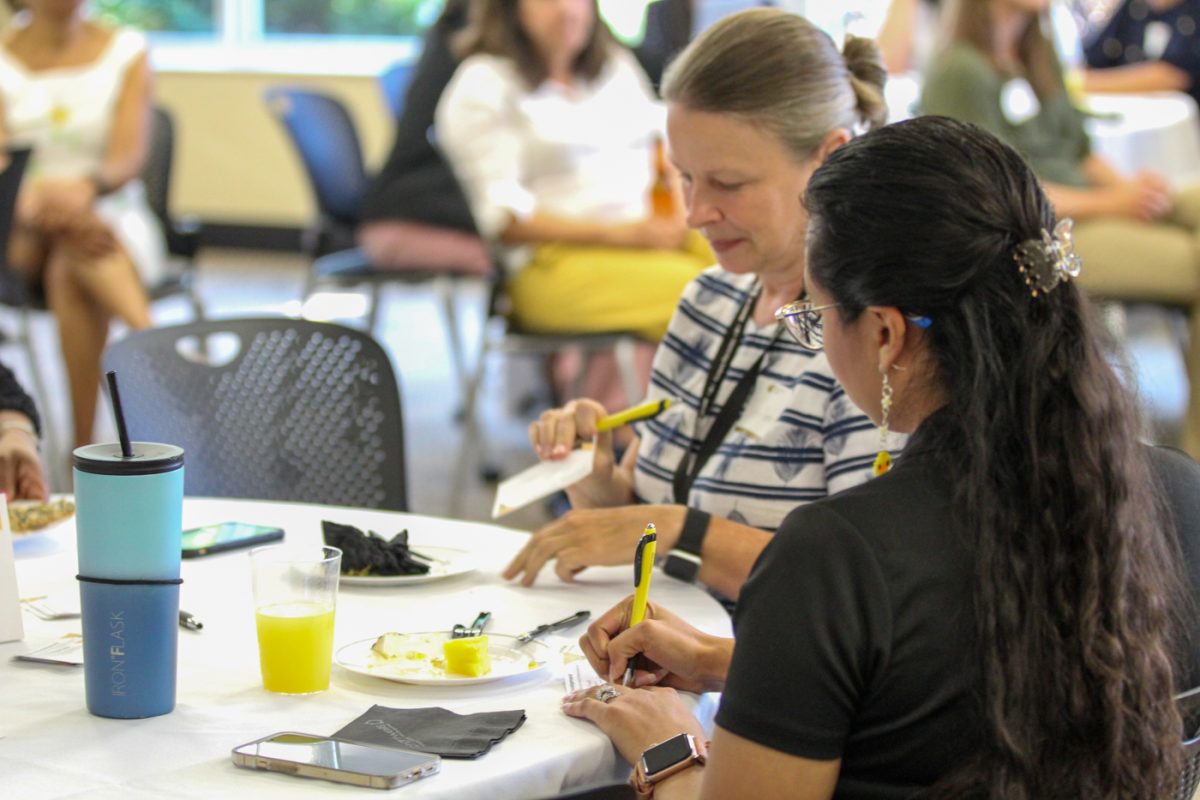 At the Wednesdays are for Women event in the RSC on Sept. 6, different tables had topics for the groups sitting there to dicuss before an overall sharing took place. These topics were around networking, connecting women on campus, and how to make Wichita State a more empowering place for women to connect.