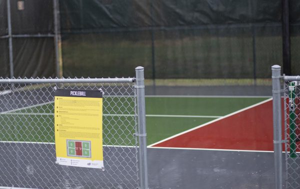 The Wichita State pickleball courts on Sept. 11, 2023.