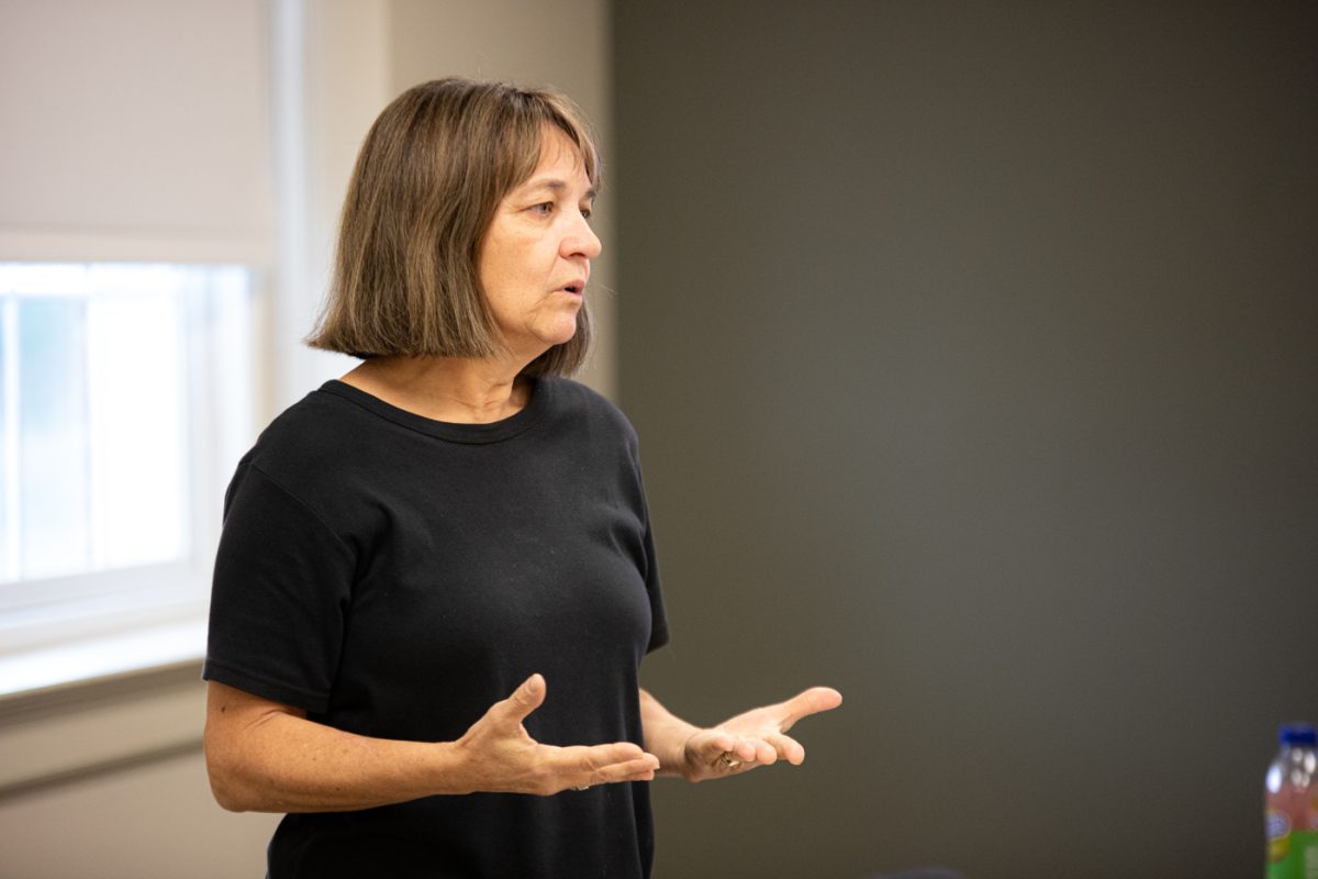 Coleen Pugh, vice provost of research and dean of the graduate school, hosted a workshop on Sept. 14 about completing applications for the National Science Foundation fellowship.