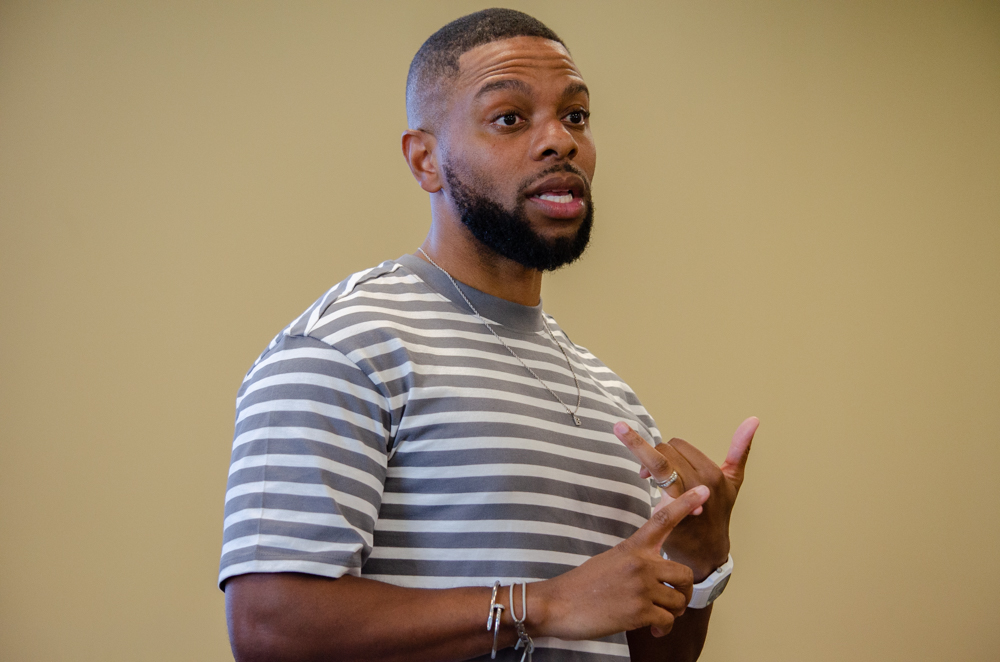 Assistant Dean for the College of Applied Studies for Diversity Bobby Berry speaks about his struggles in representing both his sexuality and his culture.