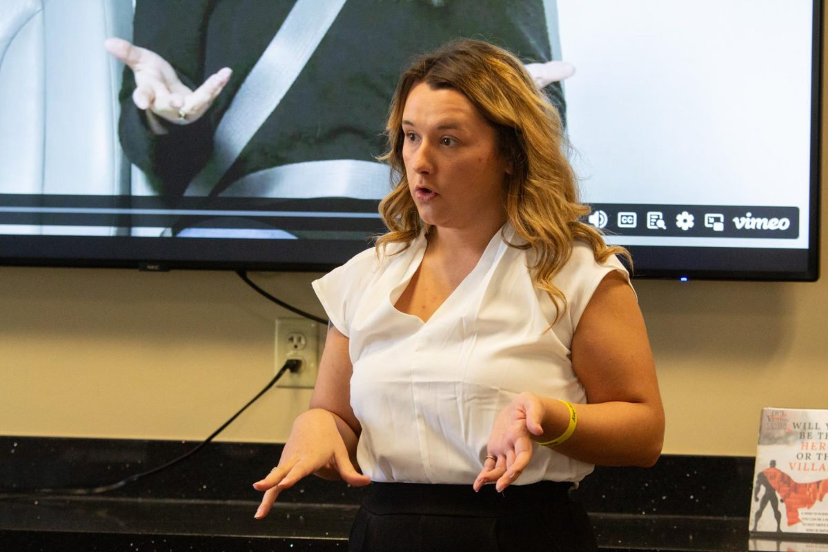 Cheyenne Waller, director of engagement at the DUI Victims Center of Kansas, talks about getting into a DUI accident. After the accident, Waller said she decided to take control of herself.