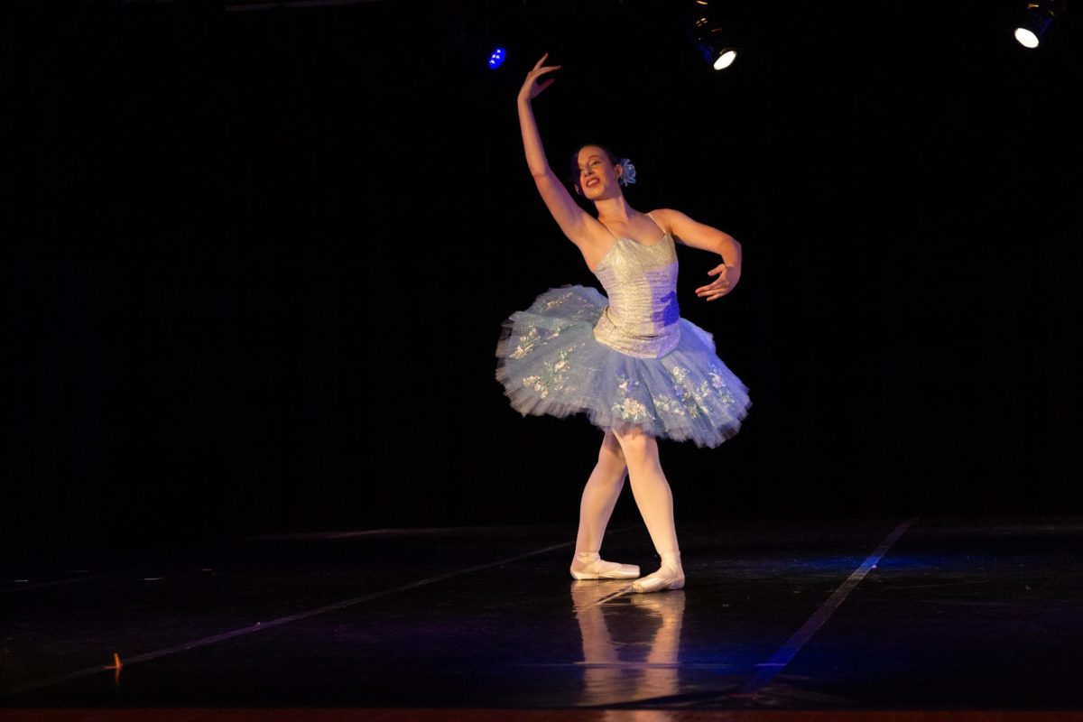Hannah Chandler performs Variation No. 3 from the ballet Paquita. Chandler performed on Oct. 27 and 28 at the Move on Litwin: Dance Up Close.