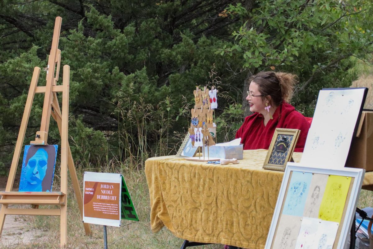 Art on the Trail was a 21+ event held at Great Plains Nature Center for community members to watch artists in action while getting their steps in.