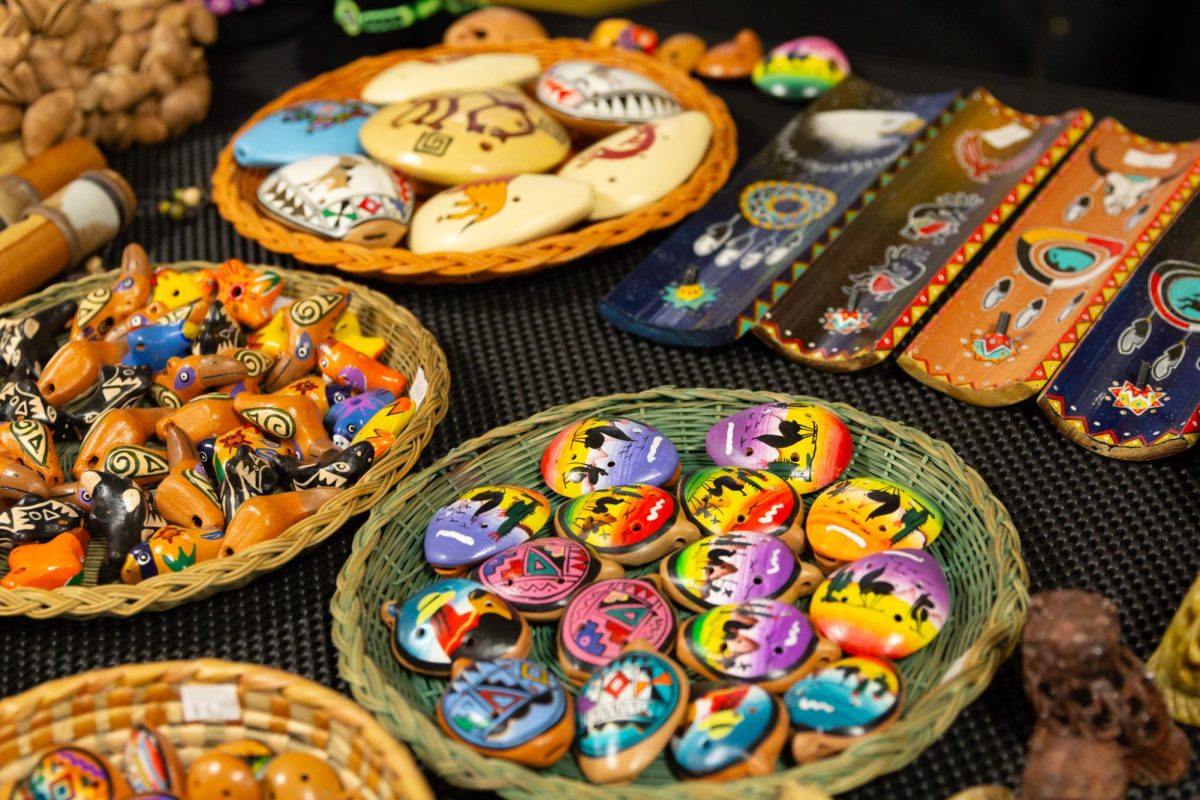 Indigenous handcrafted art by Awana Jireh Arts for sale at the Nov. 14 Maker Market. 