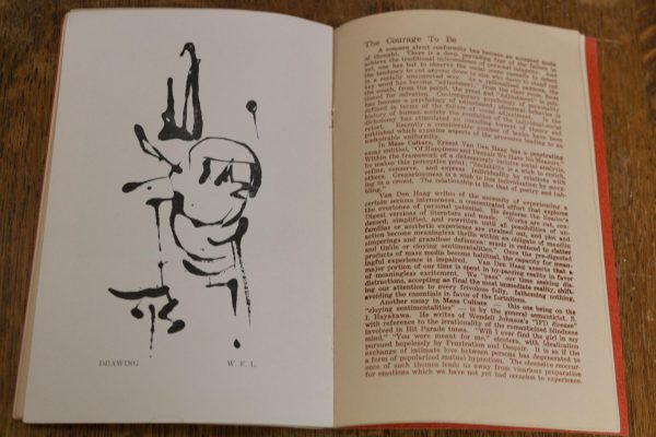 The first edition of Mikrokosmos, published in the spring of 1958, features a collection of poetry, art and prose by Wichita State students. The journal persists today and is currently edited by Clarence Albury.