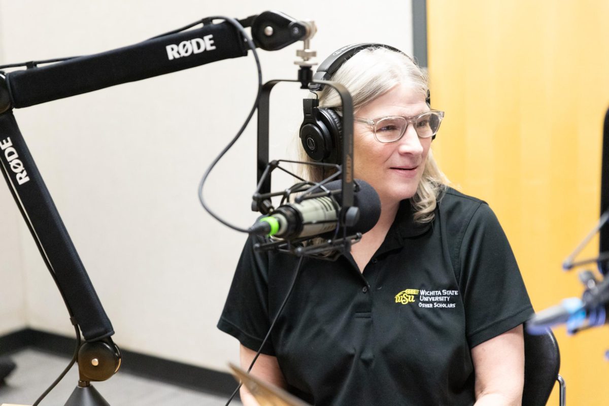 Pamela ONeal responds to an interview question for The Sunflowers podcast. ONeal is the associate director of student engagement for the Office of Online and Adult Learning.
