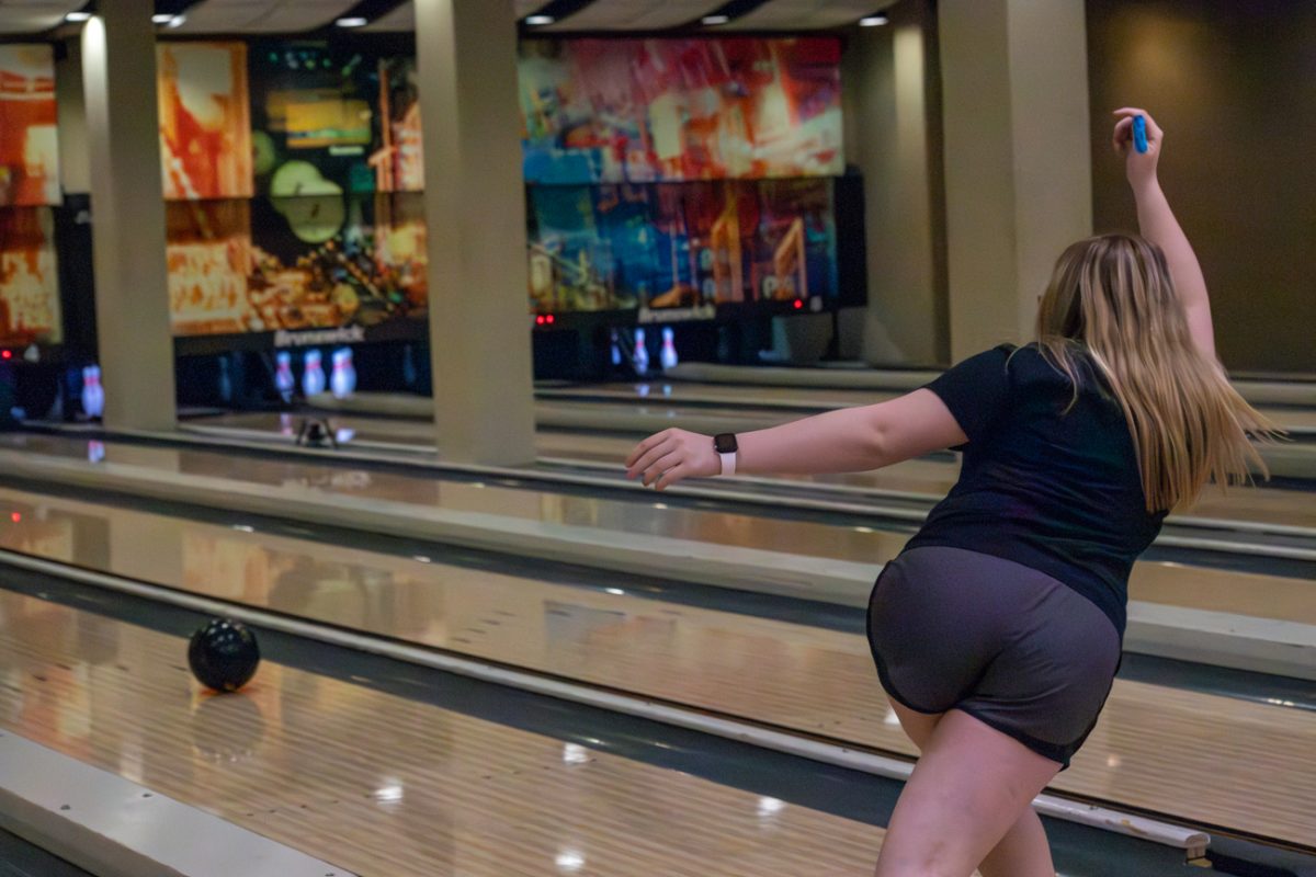 Paige Wagner, a sophmore at WSU, is a member of the selected womens bowling team. Wagner tried out for her spot on the team in the 2022-2023 season.