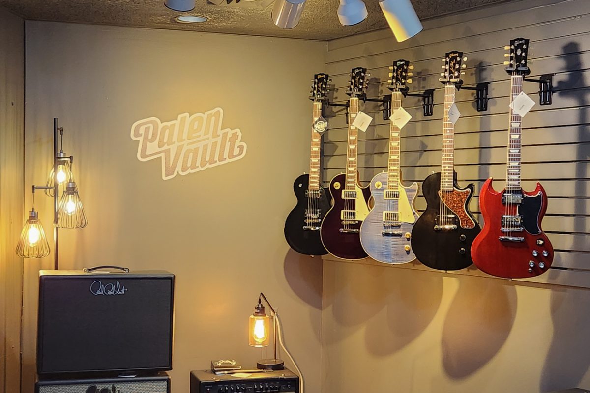 Palen Music Wichita offers a variety of instruments, musical equipment and instructional material.  The store is located at 2300 E. Lincoln St. 