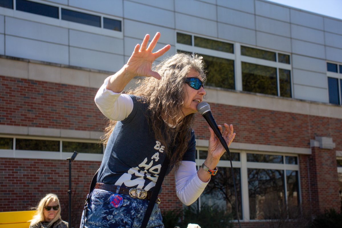TikTok sensation Sister Cindy visited campus on March 19-21 to share her views on Christianity, the Bible and indecency. You are not here to major in oral sex, Sister Cindy said.