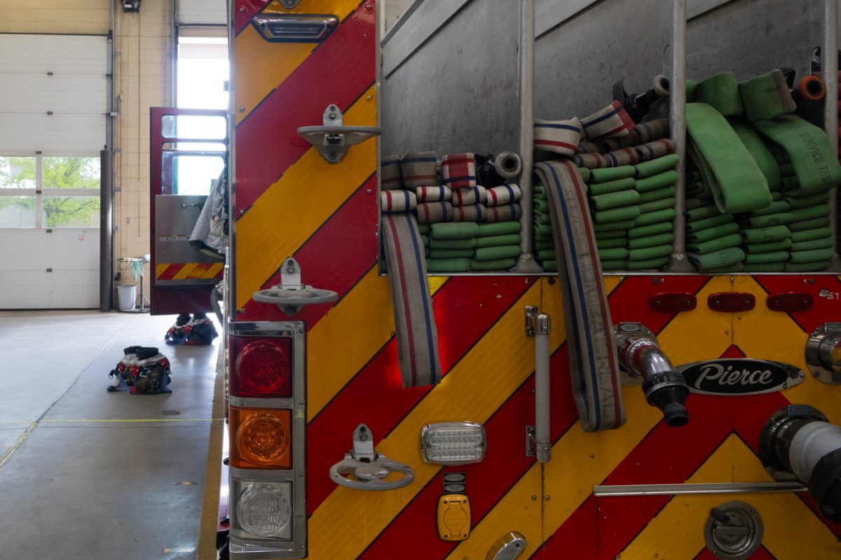The firefighter gear at Wichita Fire Departments Station 7 is ready for an emergency when the time comes. Each firefighter at both Wichita Fire Department and Sedgwick County Fire District 1 is expected to put on all of their gear in 60 seconds or less.