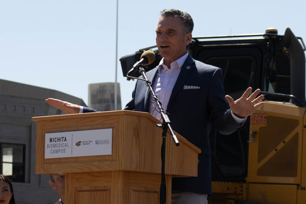 Ty Masterson, the president of the Kansas senate, expresses his gratitude for different Kansas agencies being able to come together to make a positive impact on the health care field. "From the leadership teams, to those that worked on the project, to the members of the legislature that helped us push those projects though... that was a tremendous accomplishment," Masterson said. "I love when we can work together."