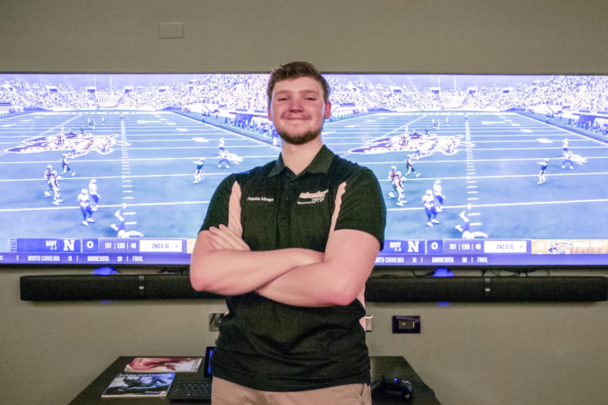 Austin Menge is a senior mechanical engineering major who added Wichita State to the new "College Football 25" video game. “If this sees a way where Wichita (State) can bring an athletic football program back,” Menge said. “I guess my whole life is achieved right there.”