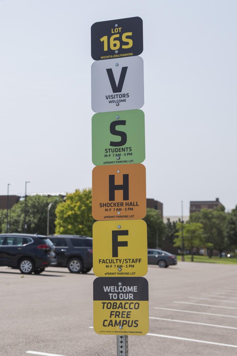 Shocker Hall residents will have to purchase a separate parking pass from other students starting Fall 2024. Parking Services staff made the change in hopes of reducing the amount of citations given during men's basketball season, when lots near Charles Koch Arena temporarily close for games.