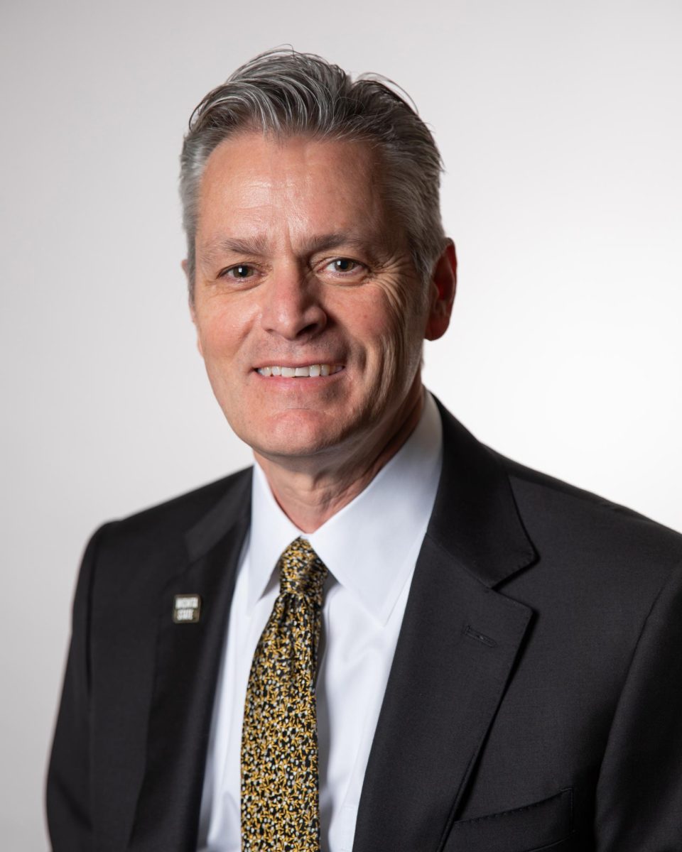 Wichita State University President Richard Muma. Photo courtesy of Wichita State University.