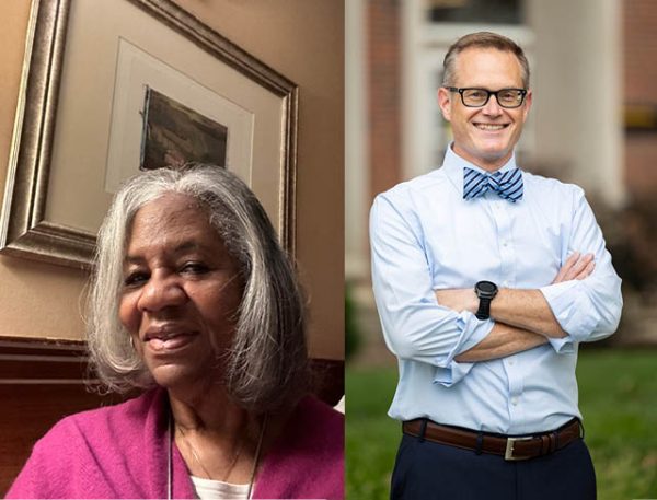 Jeffrey Jarman and Betty Arnold, candidates for the Kansas Board of Education. (Photo illustration)