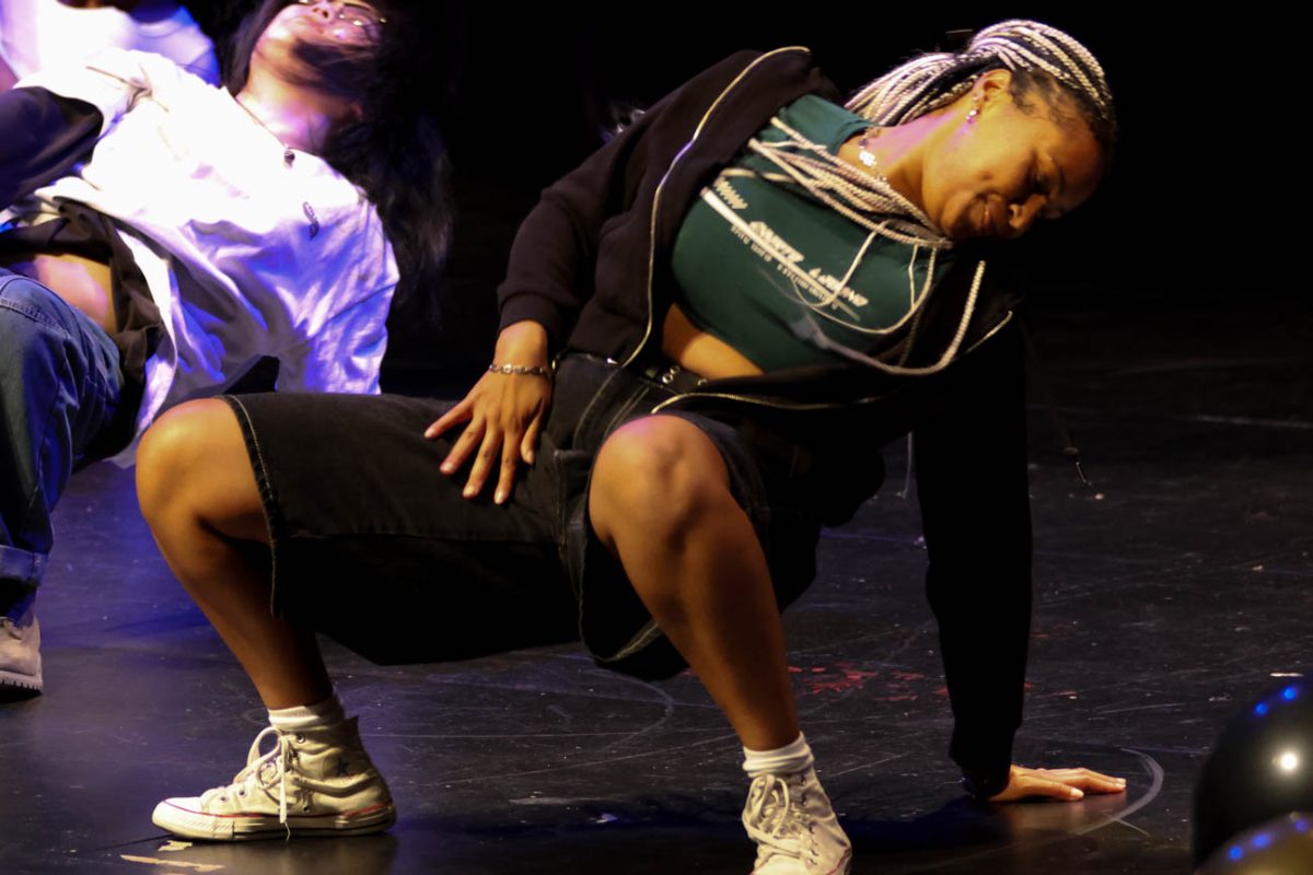 Nafishwa Mlaki performs during the BSU Talent Show on Nov. 9.