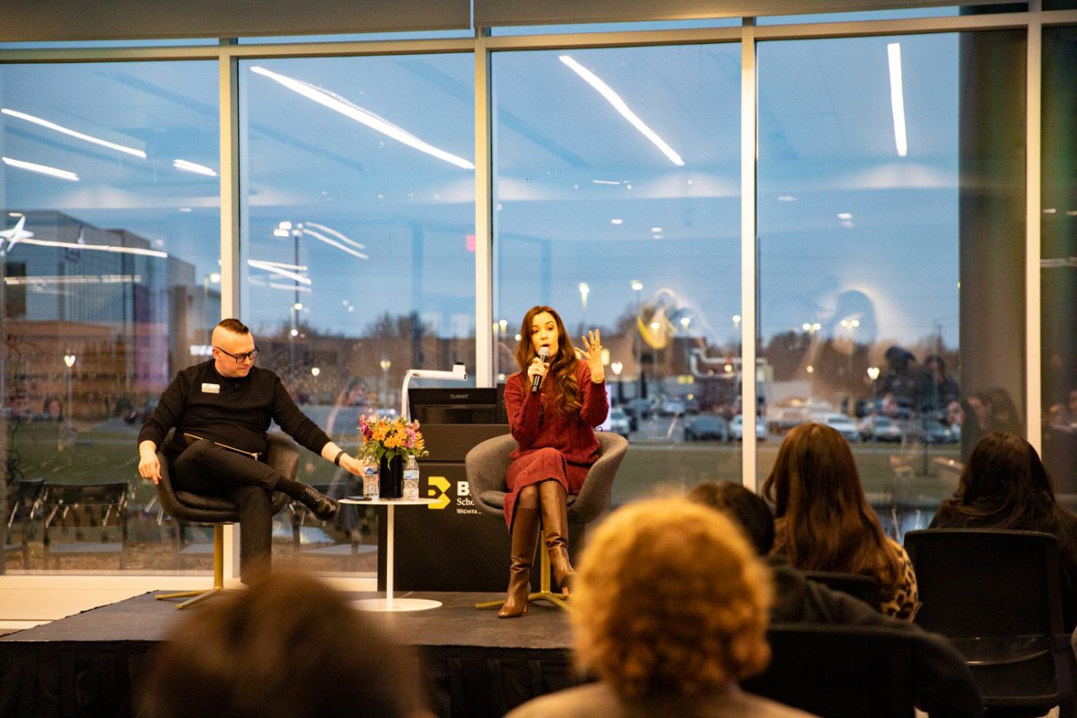 Alejandra Campoverdi a Harvard graduate discussed her memoir "First Gen." Wichita State hosted Campoverdi on Feb. 5 for a book talk. 