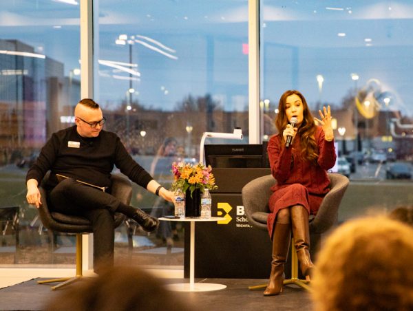 Alejandra Campoverdi a Harvard graduate discussed her memoir "First Gen." Wichita State hosted Campoverdi on Feb. 5 for a book talk. 