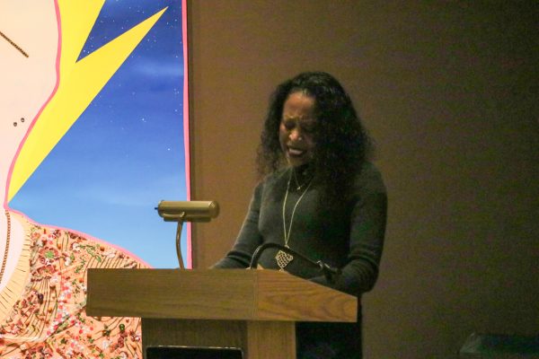 Ladee Hubbard reads from her book "The Talented Ribkins" at the Ulrich Museum of Art. "The Talented Ribkins" is highly acclaimed, being the 2017 Hurston-Wright Legacy Award for Debut Fiction and the 2018 Ernest J. Gaines Award for Literary Excellence.