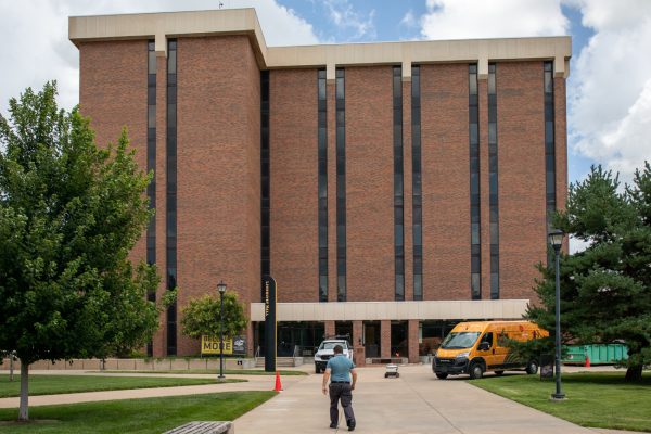 Lindquist Hall is a part of Wichita State's main campus. Build in 1976, Lindquist Hall is the tallest building on campus.
