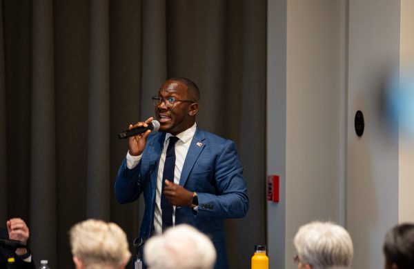 Joseph Shepard explains his intentions to improve emergency services in Wichita. Shepard is campaigning for the District One City Council seat left vacant by Brandon Johnson due to term limits.